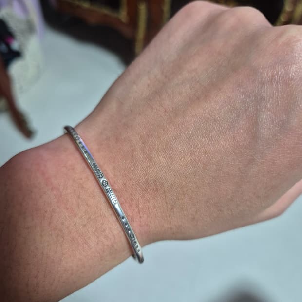 빈티지 나바호 뱅글 팔찌 실버