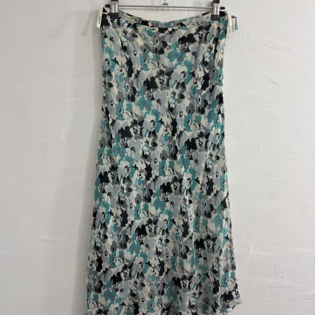 oriental flower skirt