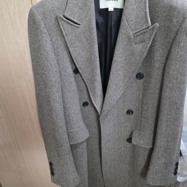 토니웩 23FW 헤링본코트