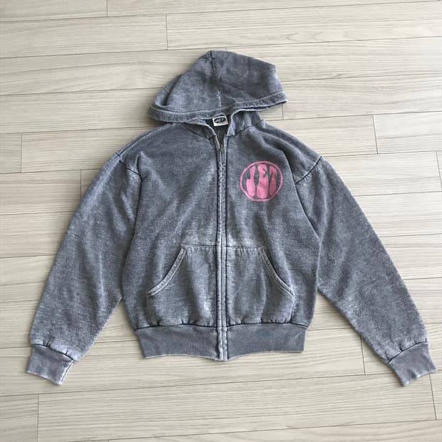 갸루 와투케 입술 후드집업 