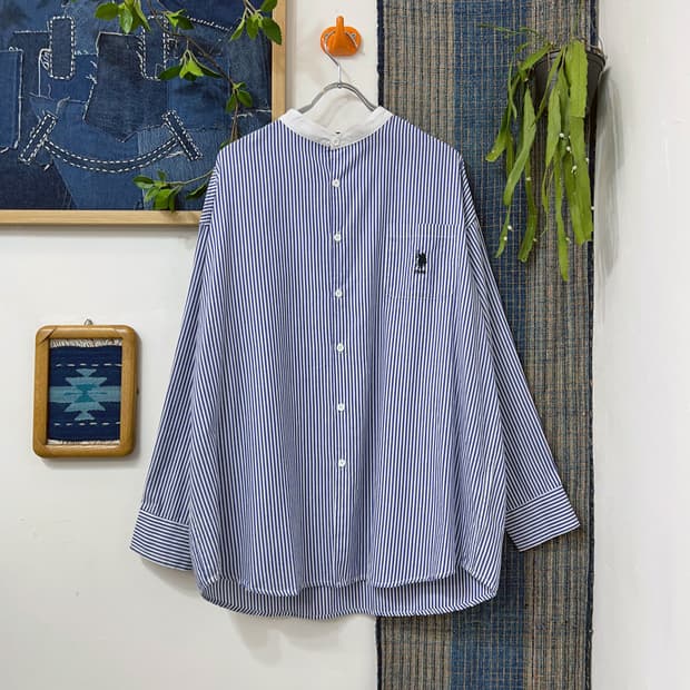 👧🏻U.S.POLO ASSN   Stripe China Shirt