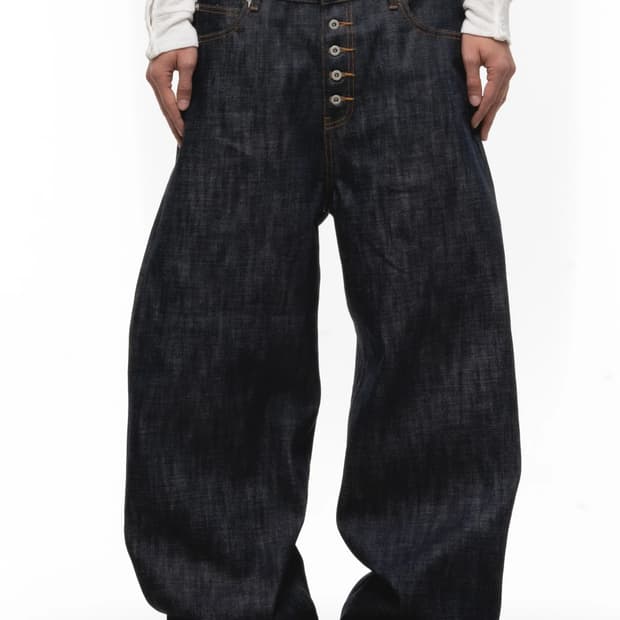 RAW DENIM JAPANESE LOOSE FIT BLUE