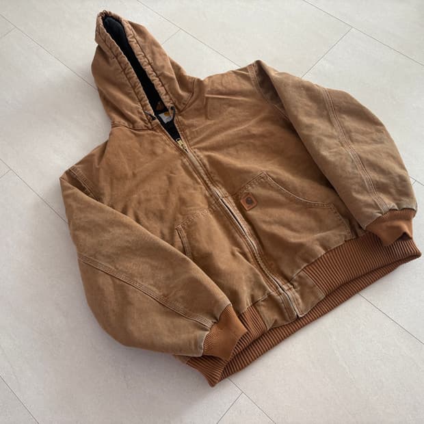 [XL] j130 211 칼하트 빈티지 엑티브 샌드스톤 브라운