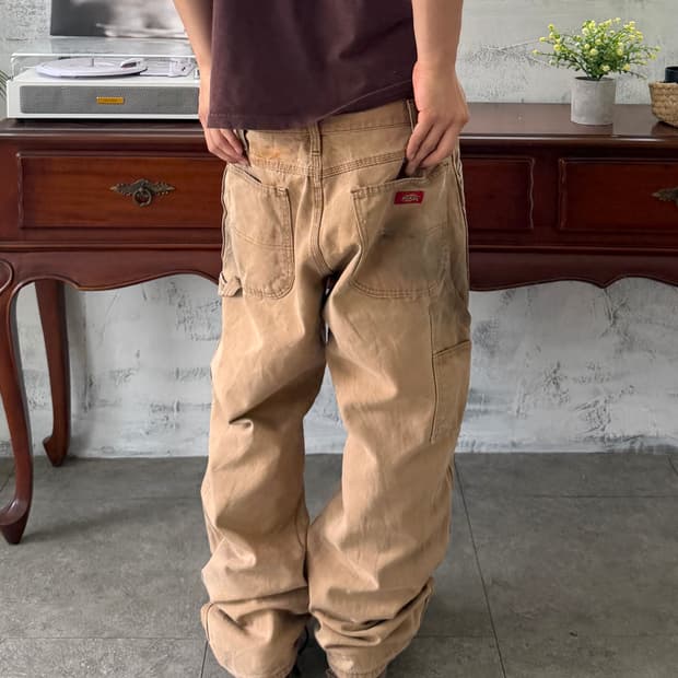 디키즈 워크팬츠 베이지