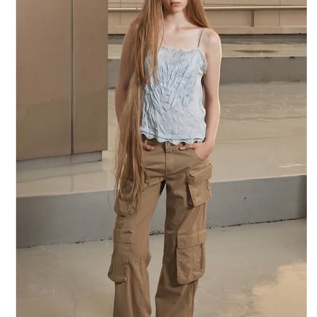 Open yy 오픈와이와이 카고 포켓 팬츠 바지 CARGO POCKET