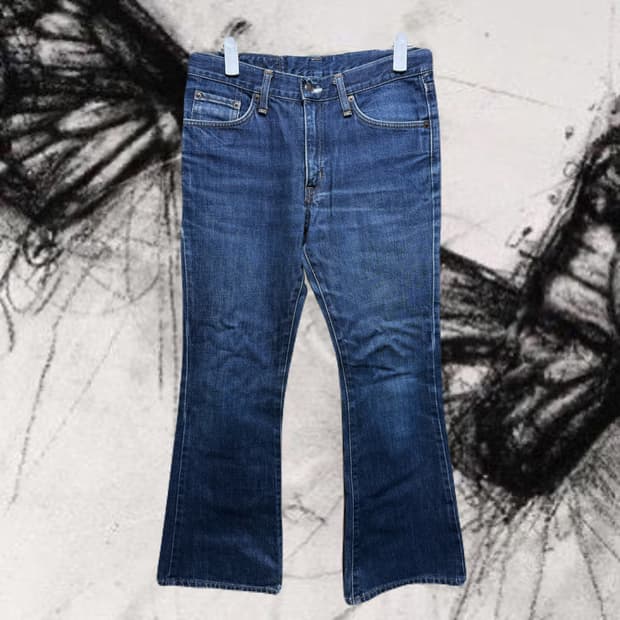 에드윈 y2k 부츠컷 팬츠