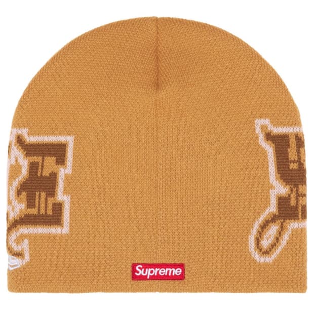 슈프림 뉴에라 아웃라인 비니 탄 - 25FW