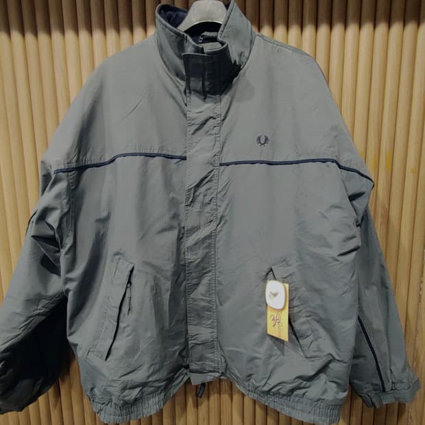 무배) 프레드페리 블루종 자켓 - XL
