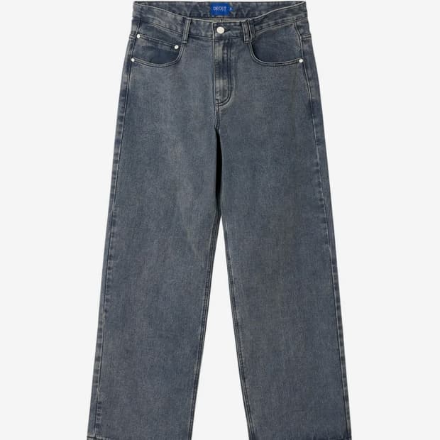 데케트 Mid Rise 와이드 데님 팬츠 (30) 새상품