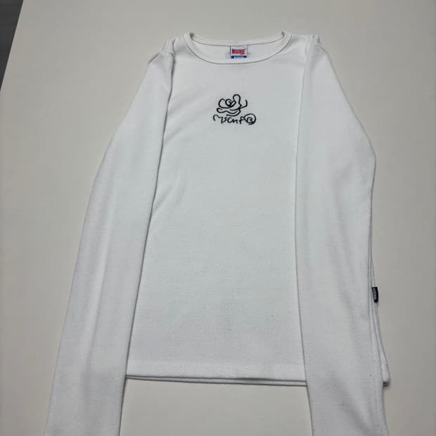 Mischief white long sleeve embroidered