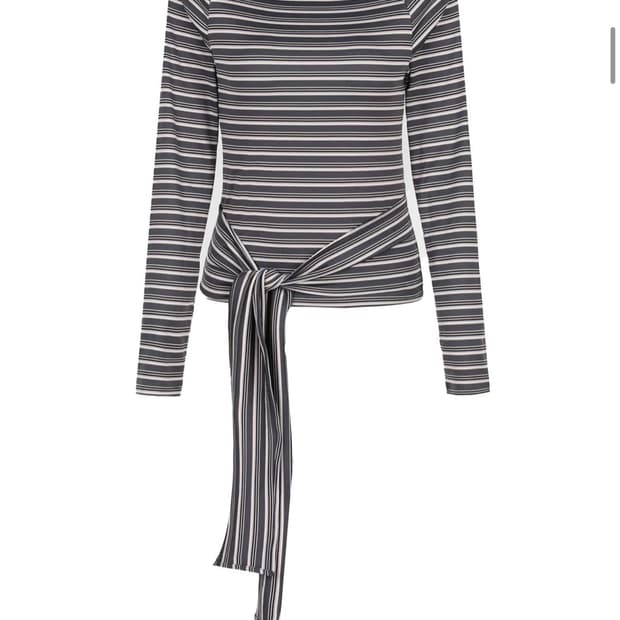 STRIPE STRAP T-SHIRT