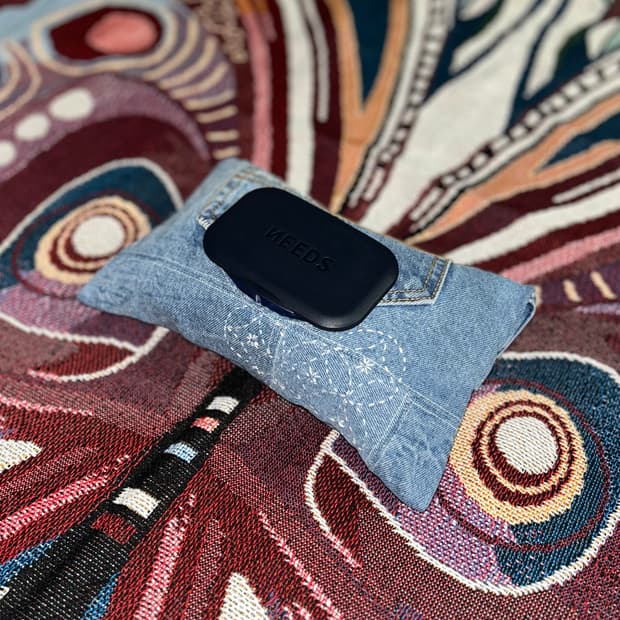 사시코 물티슈 케이스 sashiko Wet tissue case 008