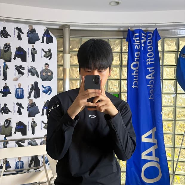 O-SYNC PACK KNIT 니트 긴팔 크루넥 1.0 FOA408124