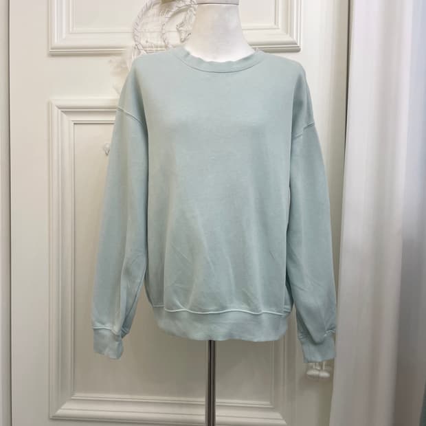 indi mint brushed basic mtm(size-L)