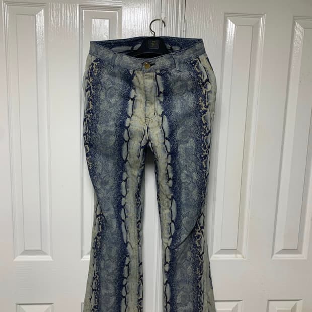 디벨 파이톤 플레어 팬츠