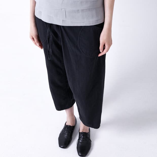 Double Waist Capri Pants