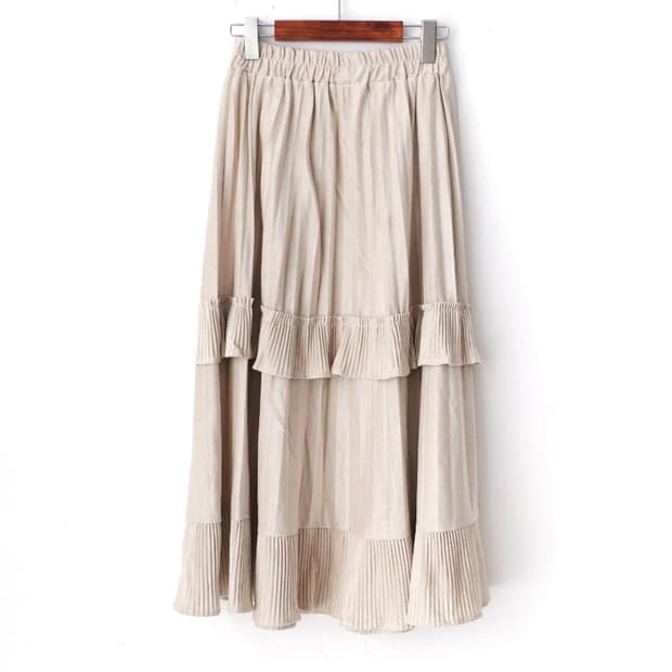 cancan pleats skirt