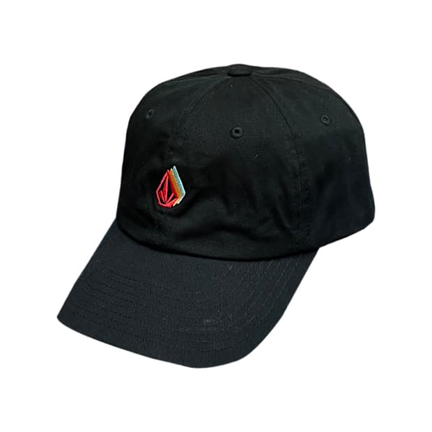 볼컴 커브드 로고 볼캡 모자