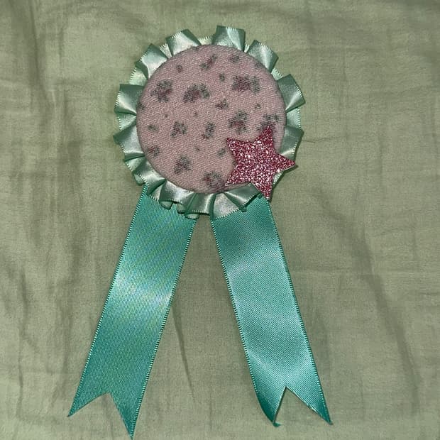 패브릭 로제트뱃지