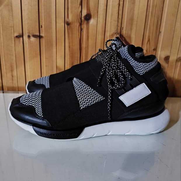 280mm 요지 야마모토 Y-3 콰사 하이 운동화