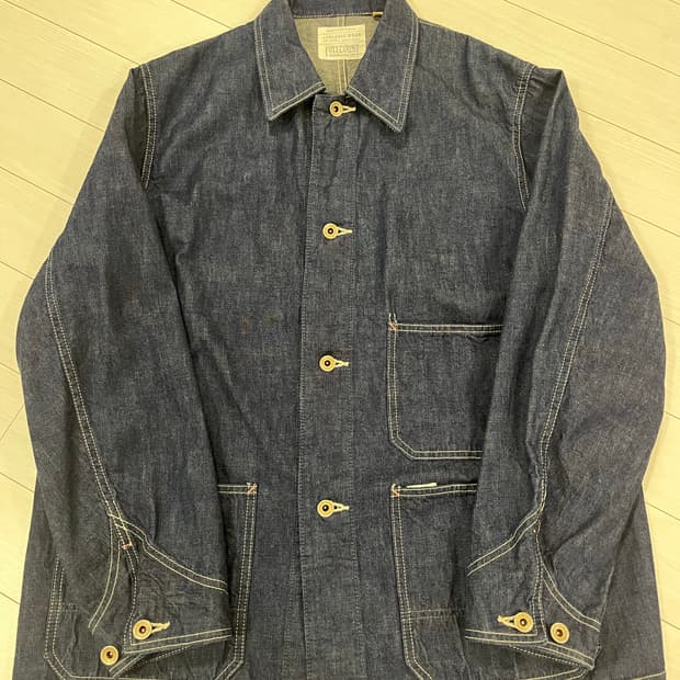 풀카운트 2105-1 데님 초어 자켓 46