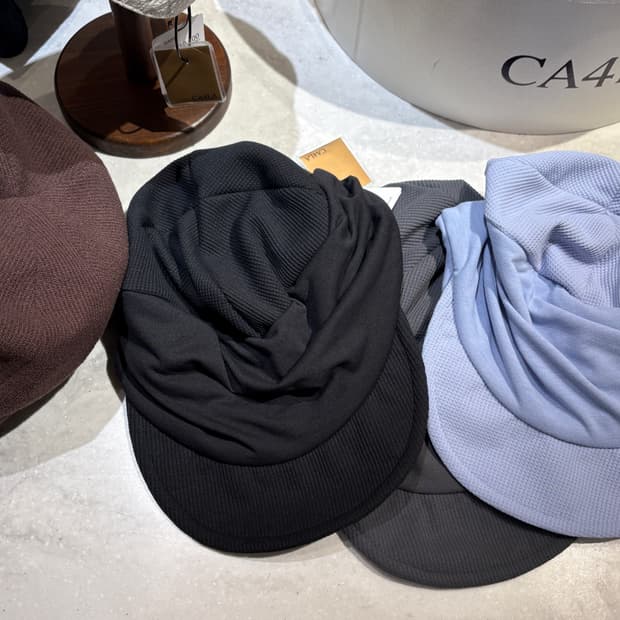 CA4LA  드레이프 니트 캡