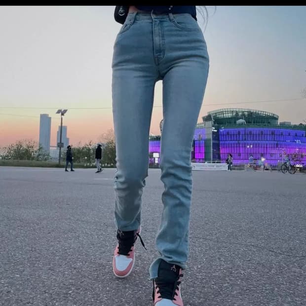 (새상품)페일제이드 Straight Long PT