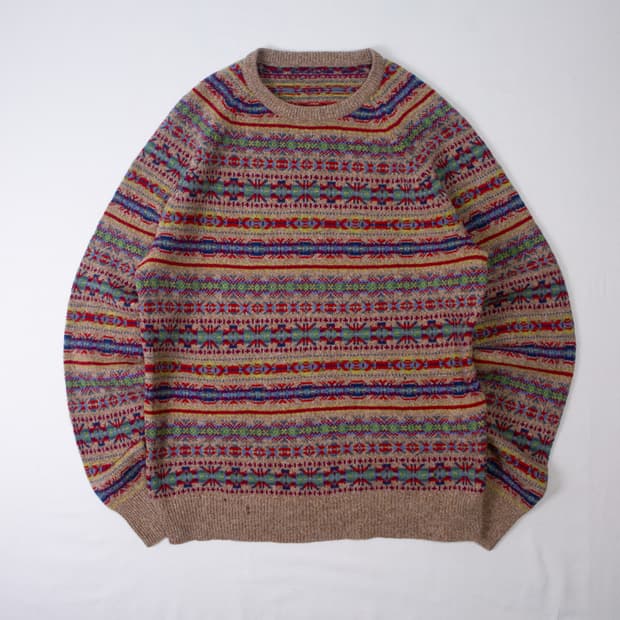 J.Crew 울 페어아일 니트 스웨터