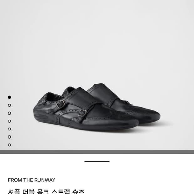 구매 / 프라다 더블 몽크 스트랩 260-270