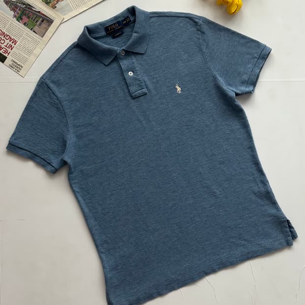 Polo 폴로랄프로렌 멜란지 블루 PK 카라티 