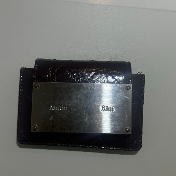 마뗑킴 카드지갑 QUILTING ACCORDION WALLET