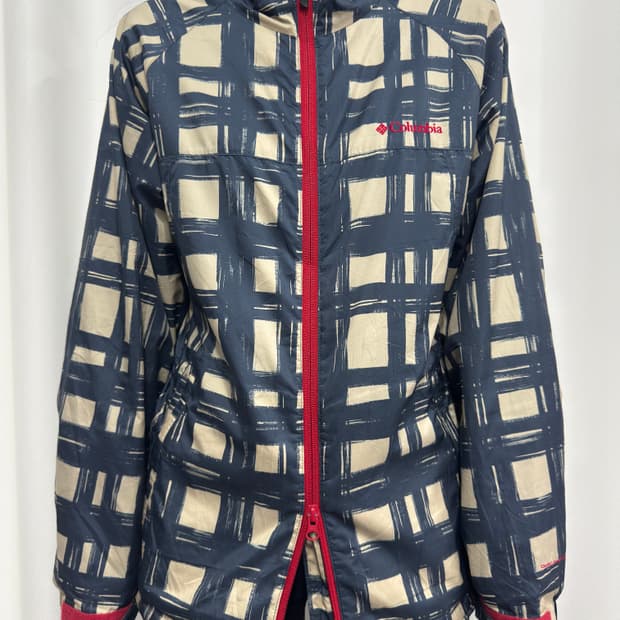 columbia pattern hood jacket