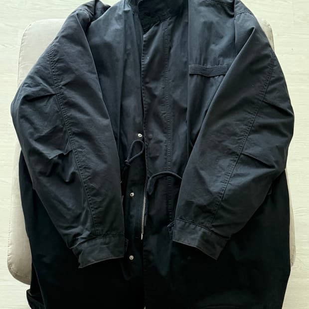 m-65 fishtail parka charcol