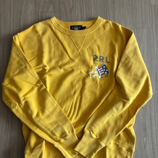 더블알엘 그래픽 스웻셔츠 L사이즈