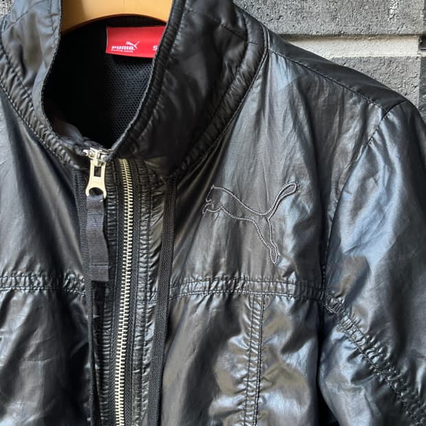 Puma 퓨마 2사이드 지퍼 자켓 블랙