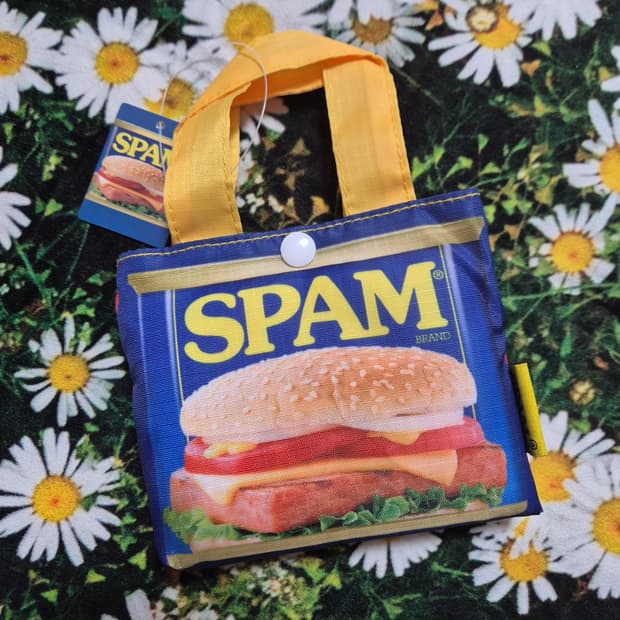 스팸 SPAM 에코백 토트백 새상품