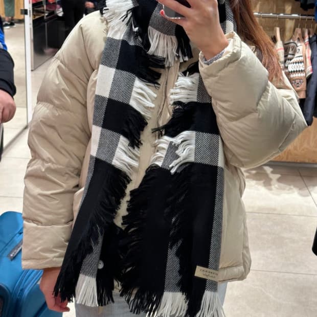 버버리 정품 머플러