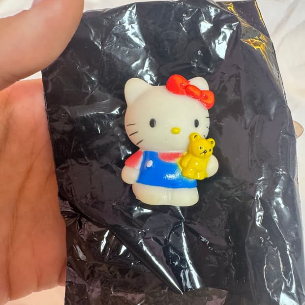 고전 헬로키티 피규어
