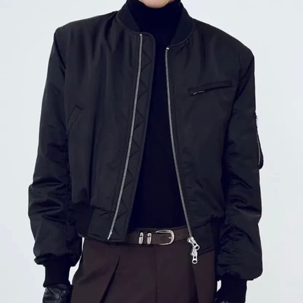 토니웩 패디드 봄버 ma1 자켓