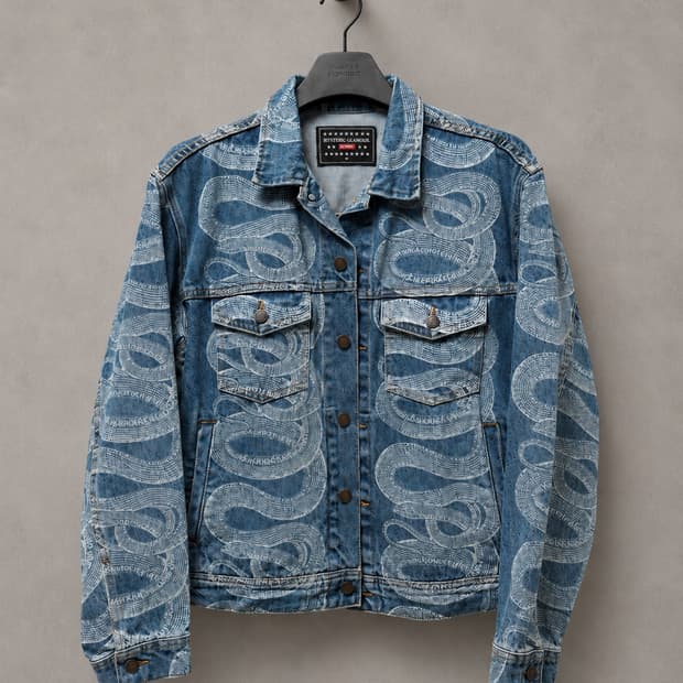 Supreme x Hysteric glamour snake jkt