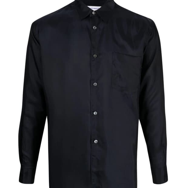 꼼데가르송 comme des garcons 큐프라 셔츠 블랙 XL