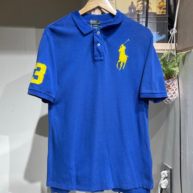 폴로랄프로렌 블루 빅포니 피케이티셔츠