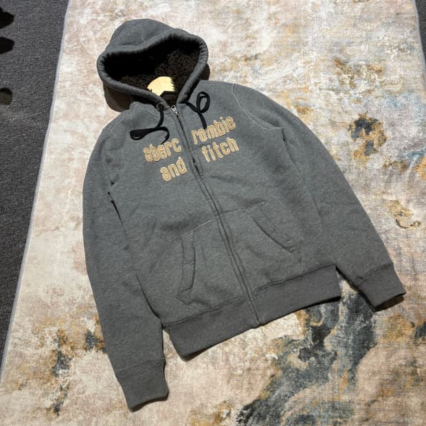 아베크롬비 울프죠 빈티지 후드자켓 후드집업