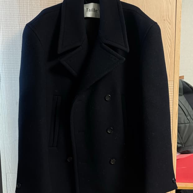 타일레 25fw 피코트 다크네이비 2사이즈