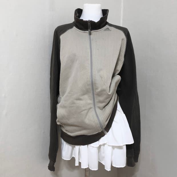 아디다스 브라운베이지 져지 L 