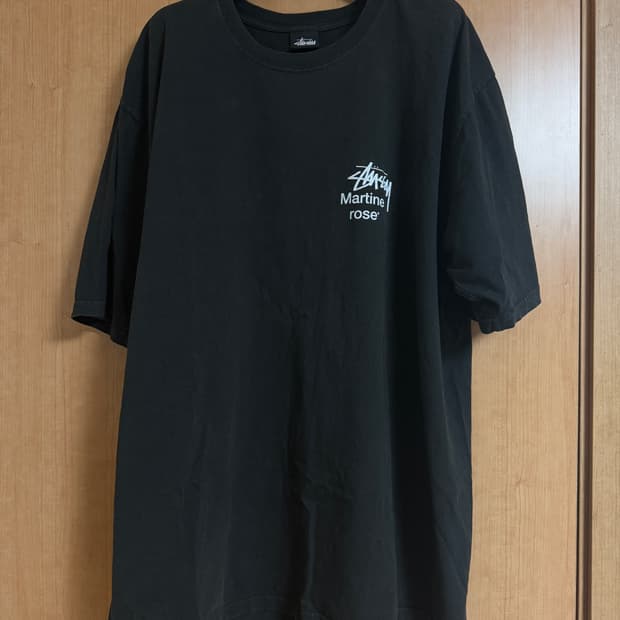[L] 스투시 x 마틴로즈 피그먼트 티셔츠