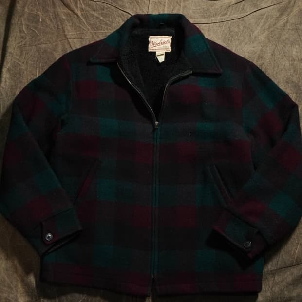 울리치 (Woolrich) 체크 자켓