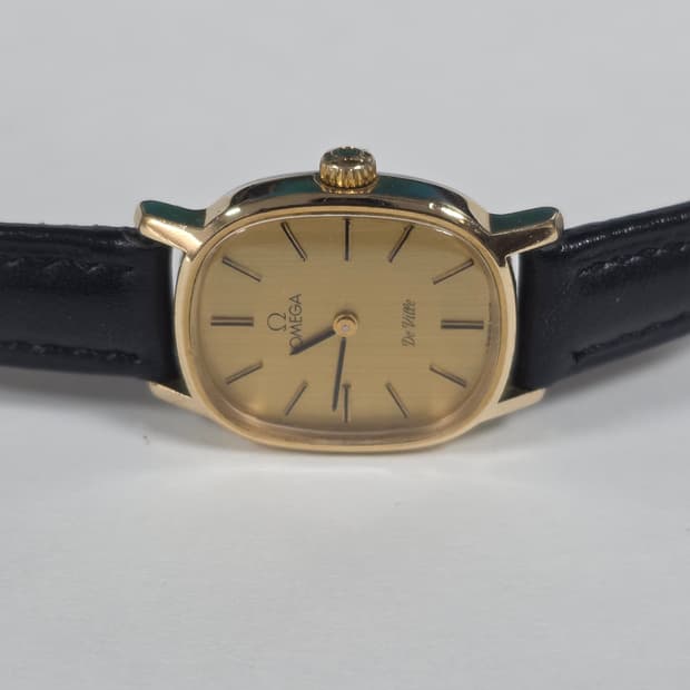 오메가 시계 빈티지 OMEGE 드빌 금장 수동 올제치 여성용