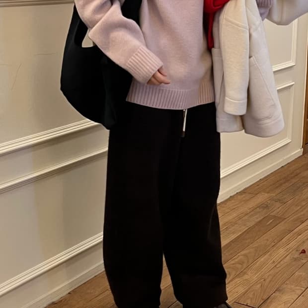 에토스 ALPACA TURTLENECK KNIT