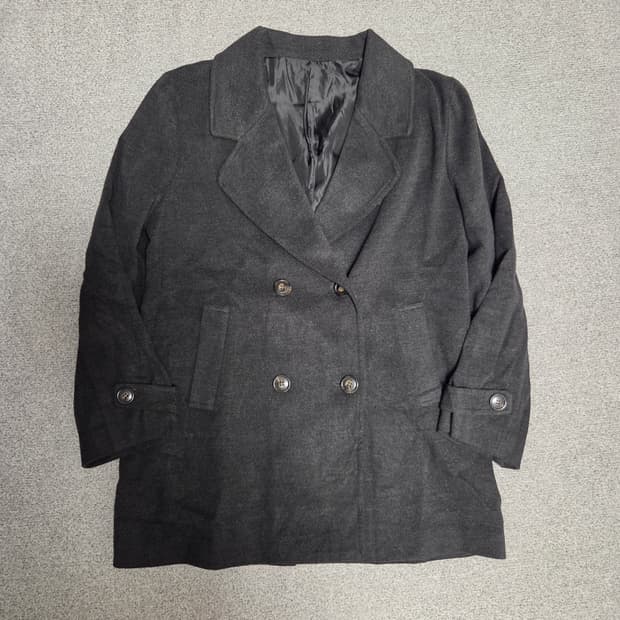 Freude 재팬 빈티지 그레이 피코트 L(100)